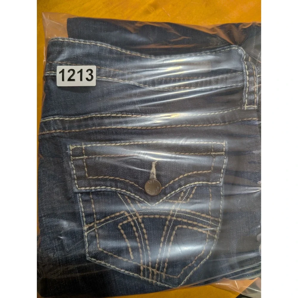 Kut from the Kloth Women Dark Wash Boot Cut Jeans Size 14 Indigo Denim